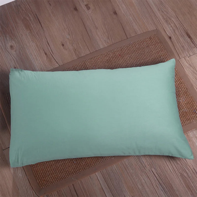 Taie d’oreiller en coton avec fermeture enveloppe