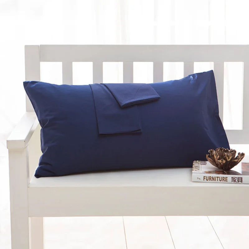 Taie d’oreiller en coton pour chambre élégante