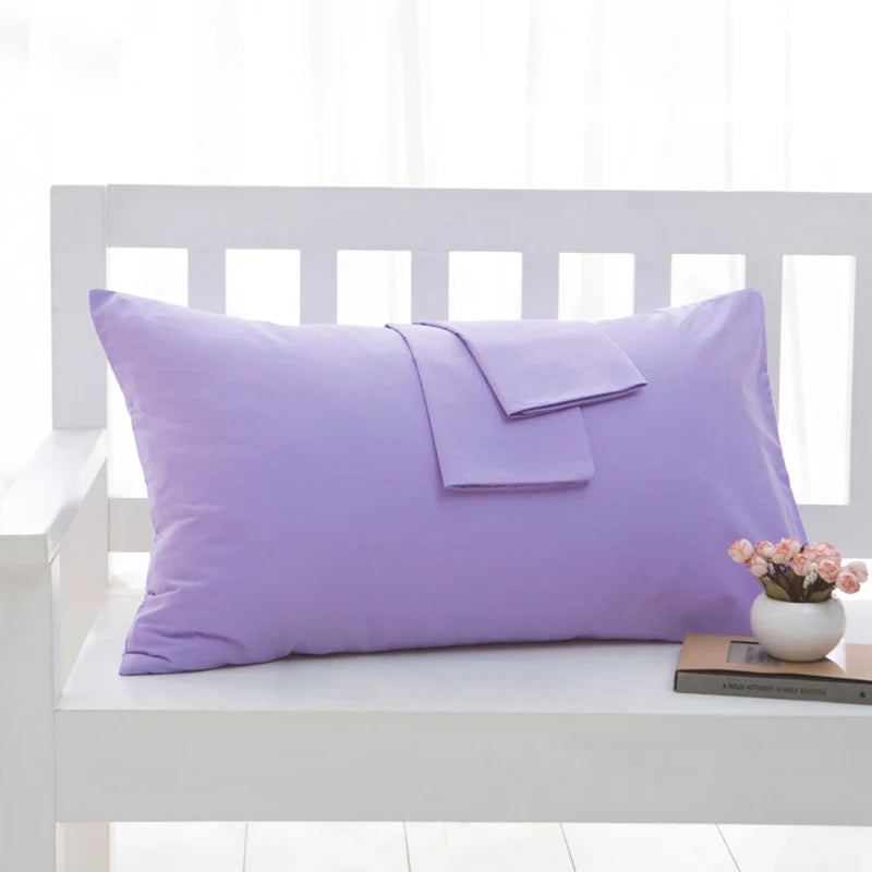 Housse de coussin en coton douce et résistante