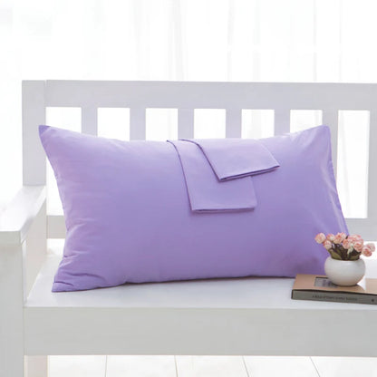 Housse de coussin en coton douce et résistante
