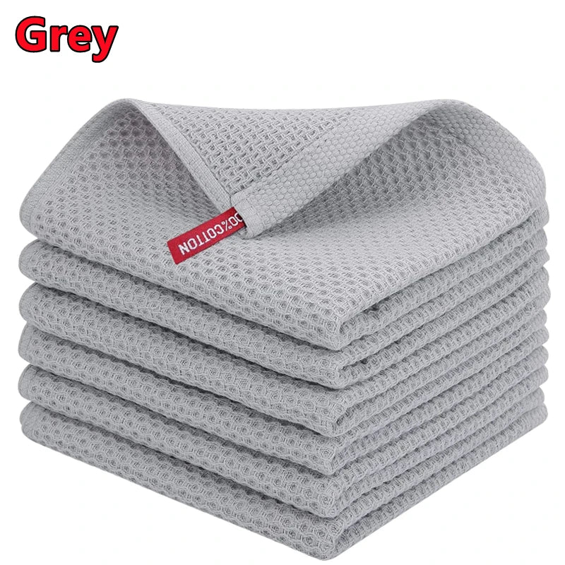 Torchons Ultra Doux 100% Coton - Absorbants et Polyvalents pour la Cuisine