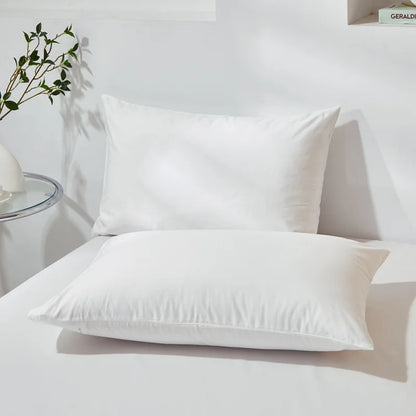 Taie d'oreiller en coton peigné respirant et doux pour la peau - Disponible en 40x60cm et 50x70cm