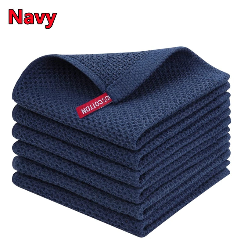 Torchons Ultra Doux 100% Coton - Absorbants et Polyvalents pour la Cuisine
