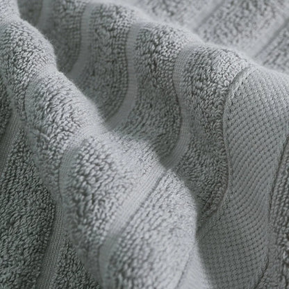 Lot de quatre serviettes visage absorbantes en coton