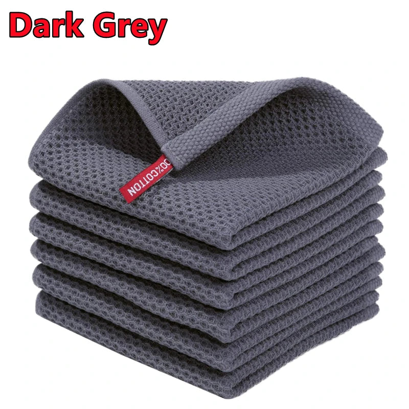Torchons Ultra Doux 100% Coton - Absorbants et Polyvalents pour la Cuisine