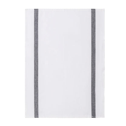 Torchon de cuisine absorbant noir et blanc