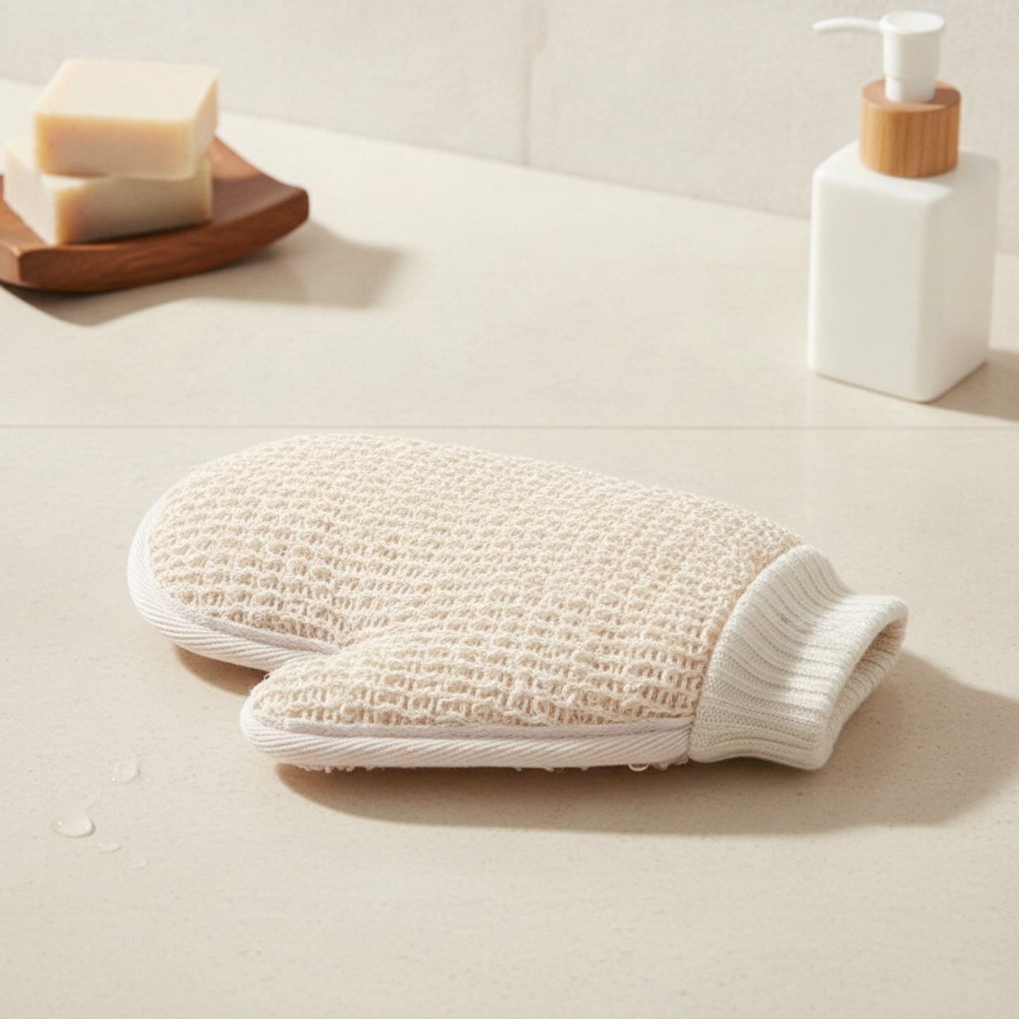 Brosse Gommage Corps Coton & Lin