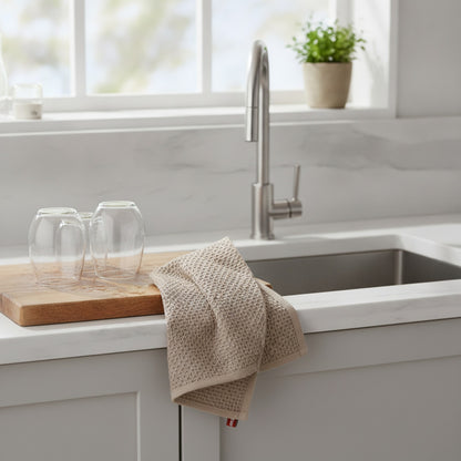 Torchons Ultra Doux 100% Coton - Absorbants et Polyvalents pour la Cuisine